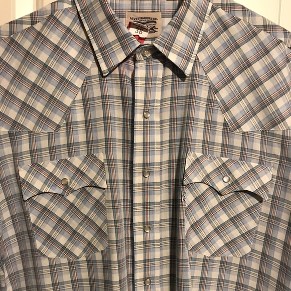 VINTAGE WESTERN LEVI’S LONG SLEEVE. - Picture 2 of 7